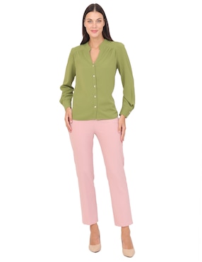 Blusa Duplan manga larga para mujer