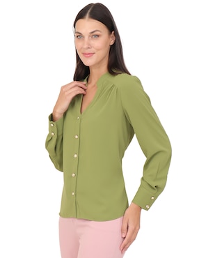 Blusa Duplan manga larga para mujer