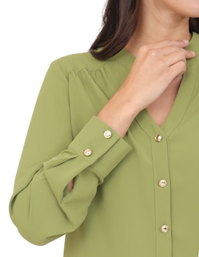 Blusa Duplan manga larga para mujer