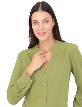 Blusa Duplan manga larga para mujer