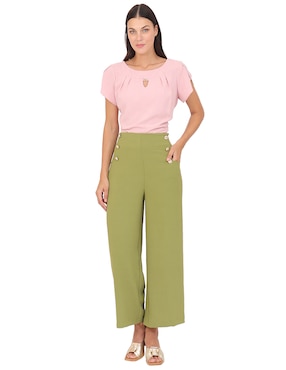 Pantalón Duplan wide leg para mujer