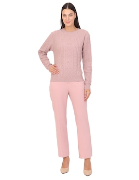 Suéter Duplan cuello redondo para mujer