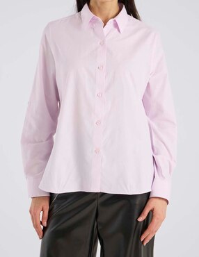 Blusa camisera Lpc manga larga para mujer