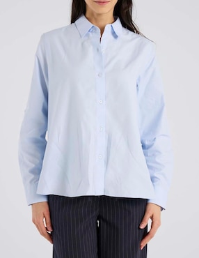 Blusa camisera Lpc manga larga para mujer