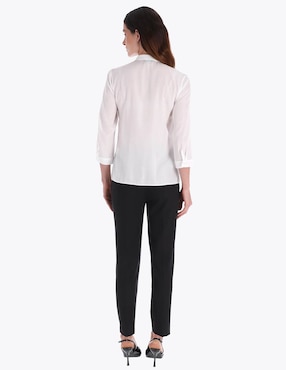 Blusa Charme manga 3/4 para mujer
