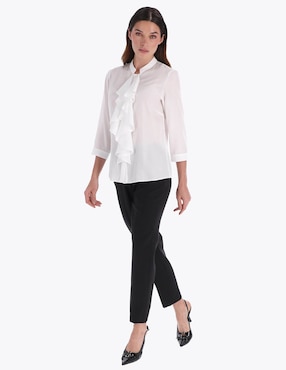 Blusa Charme manga 3/4 para mujer