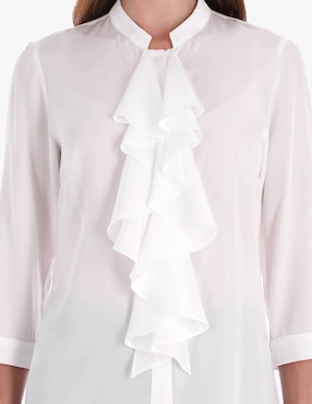 Blusa Charme manga 3/4 para mujer