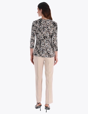 Blusa Charme manga 3/4 para mujer