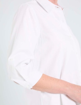 Blusa camisera Lpc manga 3/4 para mujer