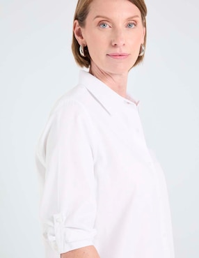 Blusa camisera Lpc manga 3/4 para mujer