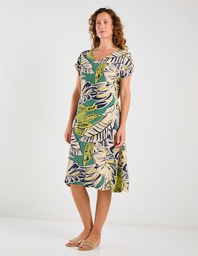 Vestido 3/4 casual Damaia Atelier para mujer