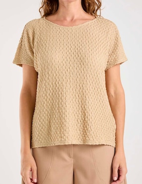 Blusa Damaia Atelier manga corta para mujer