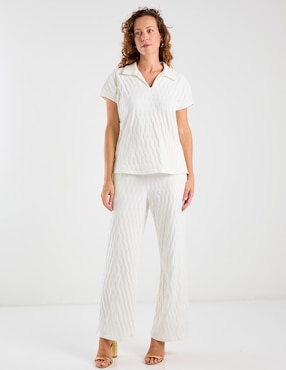 Pantalón relaxed damaia atelier regular para mujer