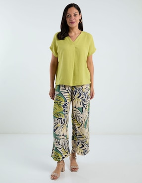 Pantalón relaxed Damaia Atelier amplio para mujer