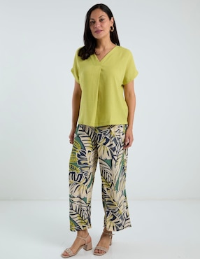 Pantalón relaxed Damaia Atelier amplio para mujer