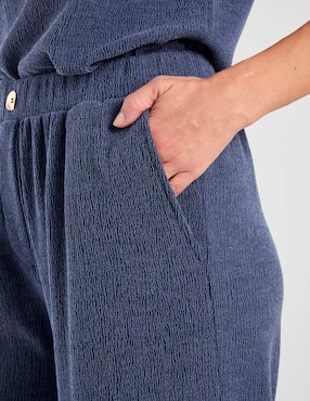 Pantalón relaxed damaia atelier amplio para mujer