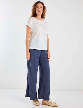 Blusa Damaia Atelier manga corta para mujer