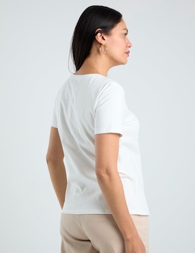 Blusa Damaia Atelier manga corta para mujer