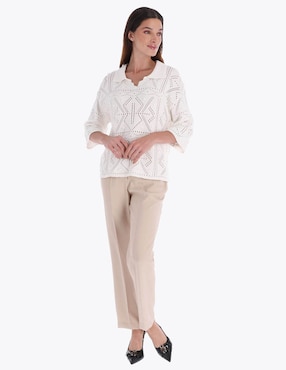 Suéter Charme cuello mao para mujer