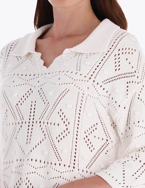 Suéter Charme cuello mao para mujer