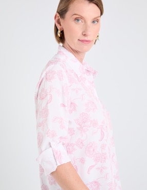 Blusa camisera Lpc manga larga para mujer
