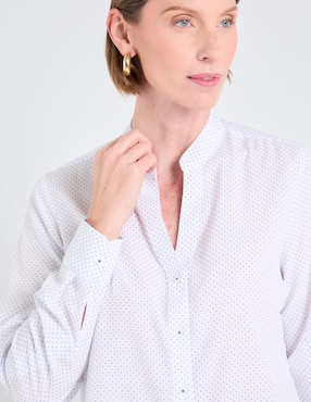 Blusa camisera Lpc manga larga para mujer