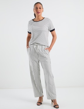 Pantalón relaxed Morango straight para mujer