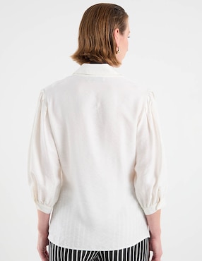 Blusa camisera Morango manga 3/4 para mujer
