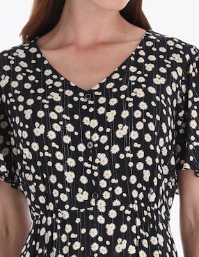 Vestido midi formal Charme Primavera para mujer