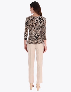 Blusa Charme manga 3/4 para mujer