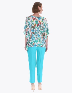 Blusa Charme manga 3/4 para mujer