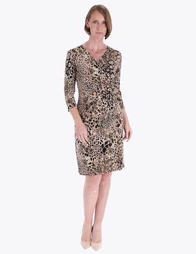 Vestido a la rodilla formal Charme Primavera para mujer