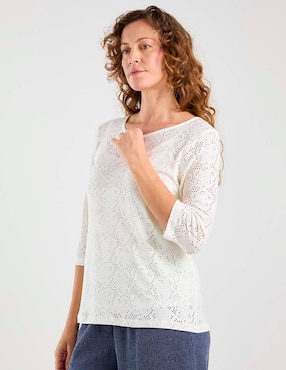 Blusa Morango manga 3/4 para mujer