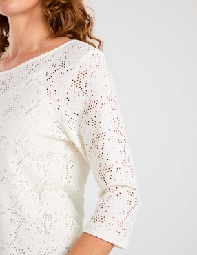 Blusa Morango manga 3/4 para mujer