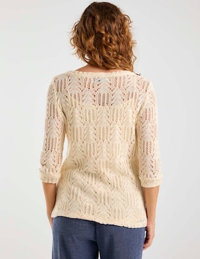 Blusa Morango manga al codo para mujer