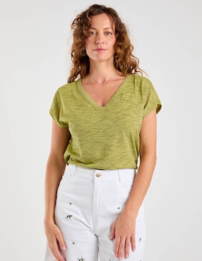 Bermuda Damaia Atelier de mezclilla para mujer