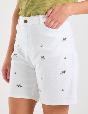 Bermuda Damaia Atelier de mezclilla para mujer