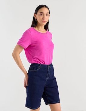 Bermuda Damaia Atelier de mezclilla para mujer