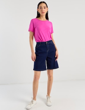 Bermuda Damaia Atelier de mezclilla para mujer