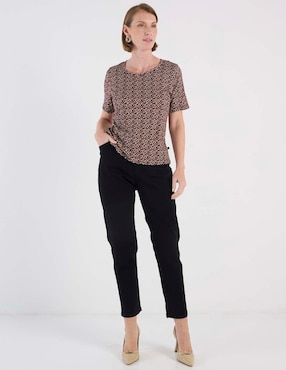 Jeans slim cintura Damaia Atelier para mujer