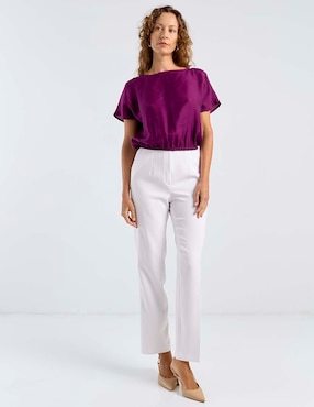 Pantalón Perfil regular para mujer