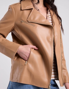 Chamarra para motociclista Chico's para mujer