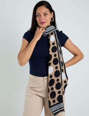 Pashimina Chico's con estampado lunares para mujer