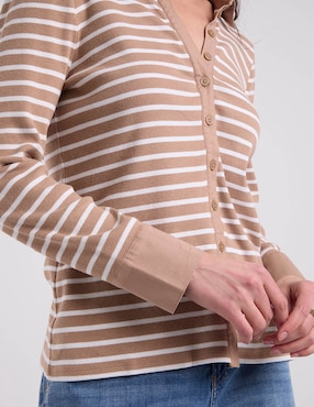 Blusa Chico's manga larga para mujer
