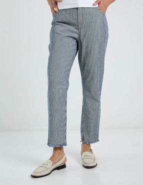 Jeans straight cintura media Chico's para mujer
