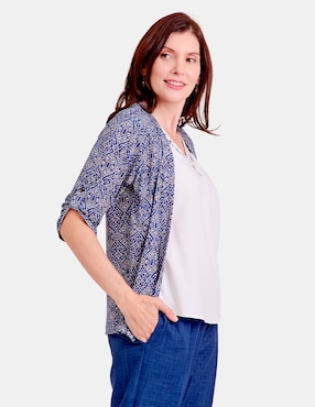 Blusa Vitos manga al codo para mujer