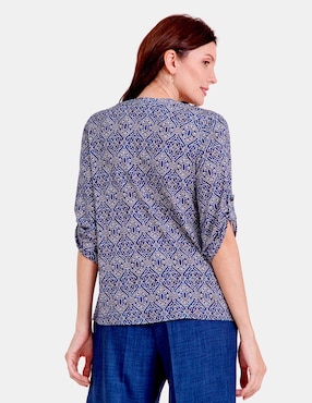 Blusa Vitos manga al codo para mujer