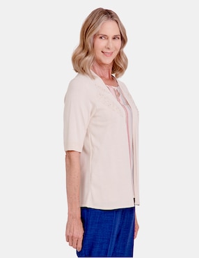 Blusa Vitos manga al codo para mujer