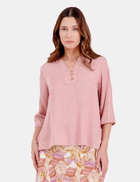 Blusa Vitos manga 3/4 para mujer