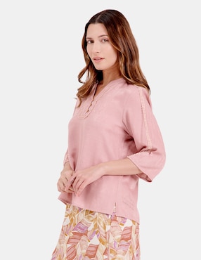 Blusa Vitos manga 3/4 para mujer